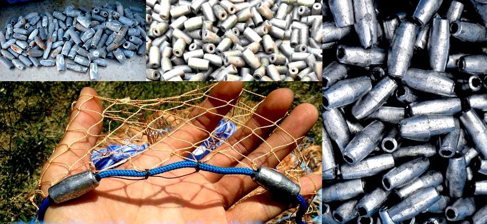 Fishing Sinkers - How to make your own lead sinkers - Video