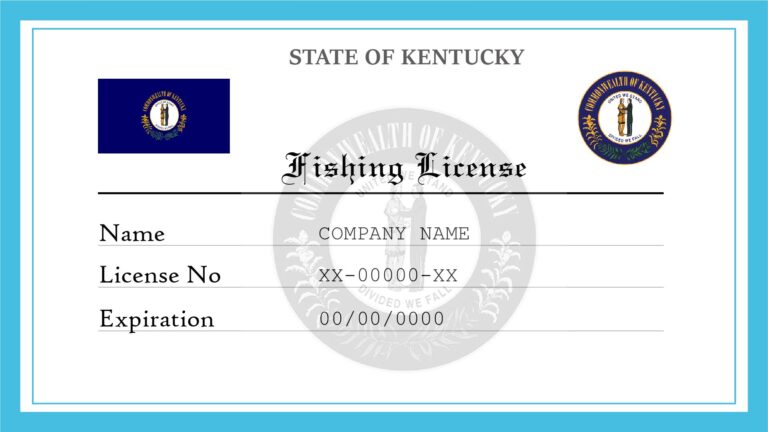 Get a Kentucky Fishing License