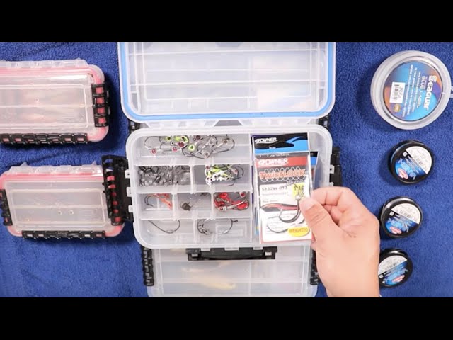 how to organize a tackle box