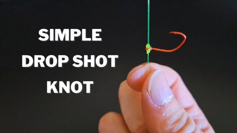 How to Tie a Drop Shot Knot