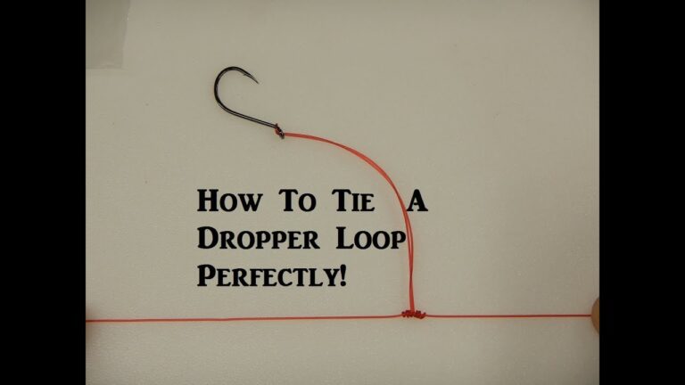 How to Tie Dropper Loop Knot